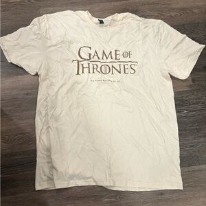 Gildan Cream Game of Thrones Short Sleeve Tee